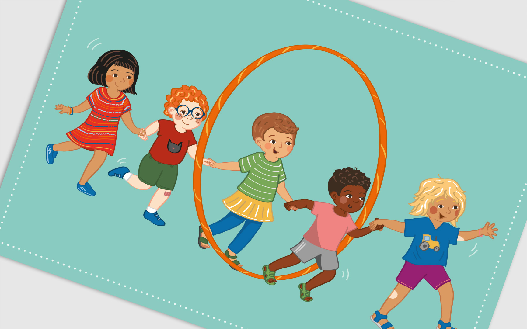 Karte aus Diversität ist unsere Superkraft