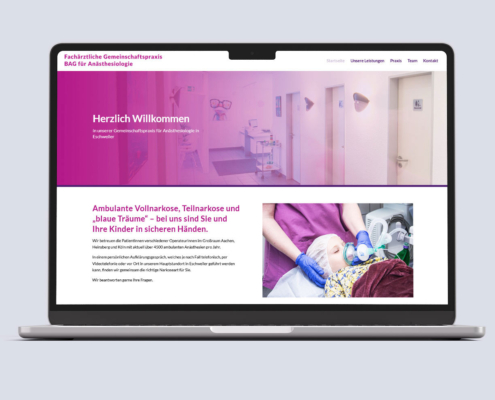 Webdesign Gemeinschaftspraxis
