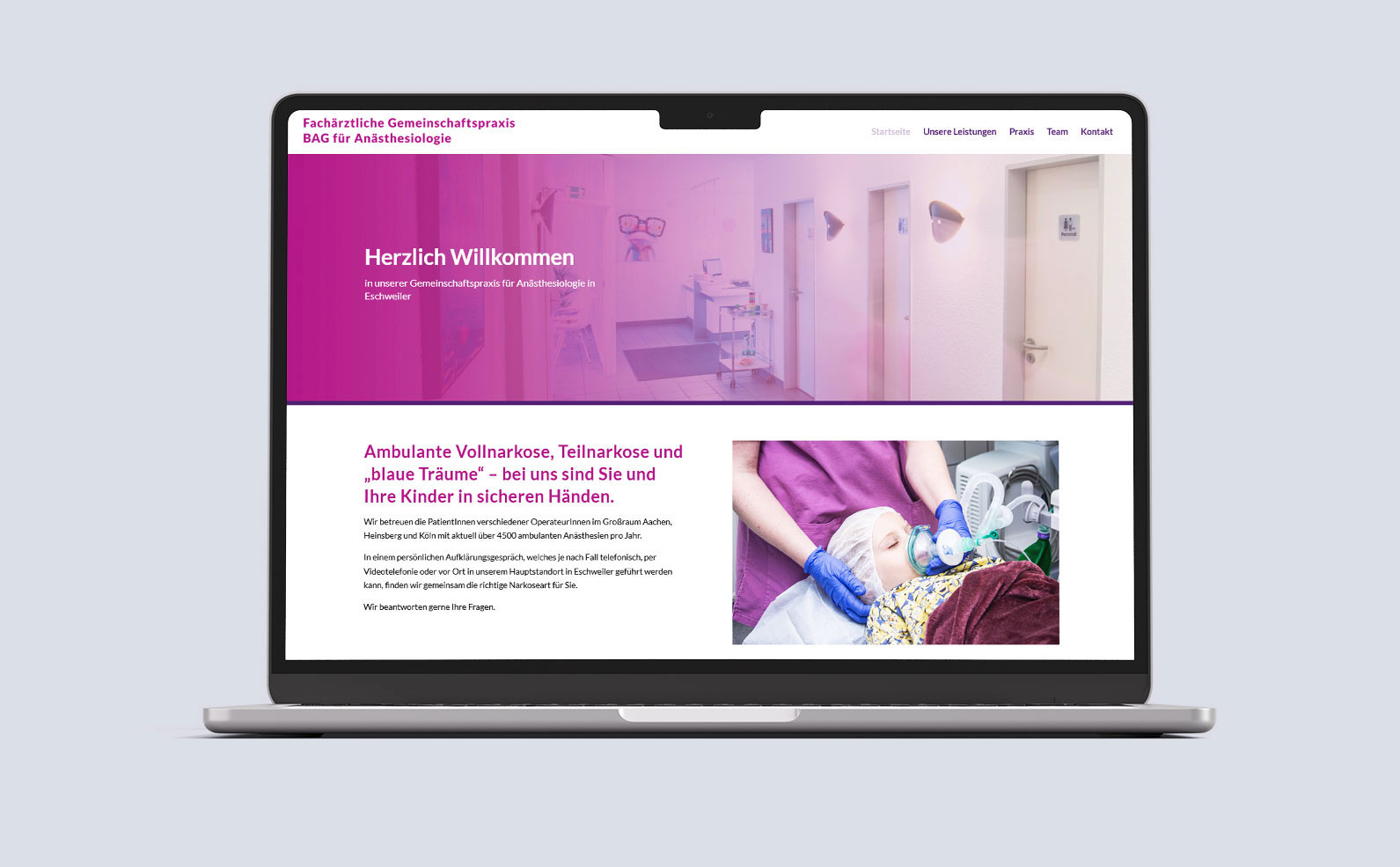 Webdesign Gemeinschaftspraxis